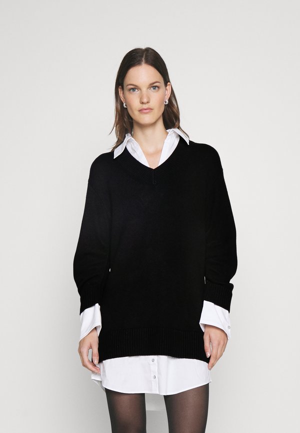 COLLAR SANTINA DRESS - Jumper dress