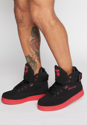 33 HI BASKETBALL - High-top trainers - black /chinese red