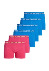 Unselected, blau rot