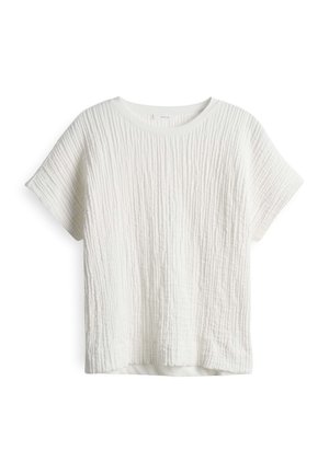 OPUS OVERSIZED FIT - Basic T-shirt - milk