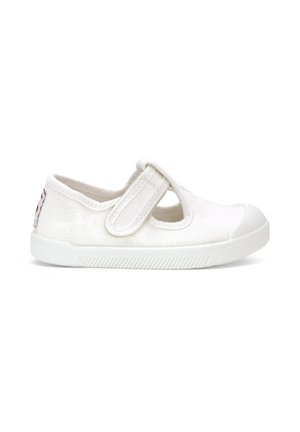 Pisamonas, PEPITOS BAREFOOT LONA LAVADA NIÑOS - Chaussures à scratch - blanco