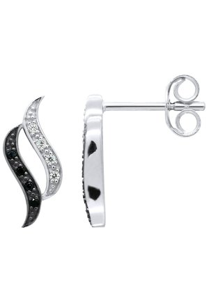 MALICIEUSE EARRINGS FINE SILVER 925/1000 - Earrings - noir