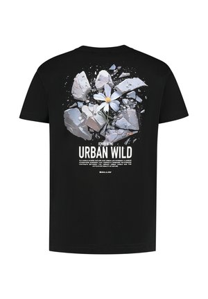 T-Shirt print - black