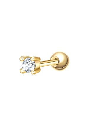 Single earring - gelbgoldfarben