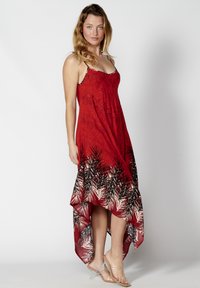 Koroshi SUMMER HIGH  - Rochie maxi - rojo red