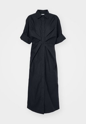 DESIGNERS REMIX CONNOR DRAPE DRESS - Robe chemise - black