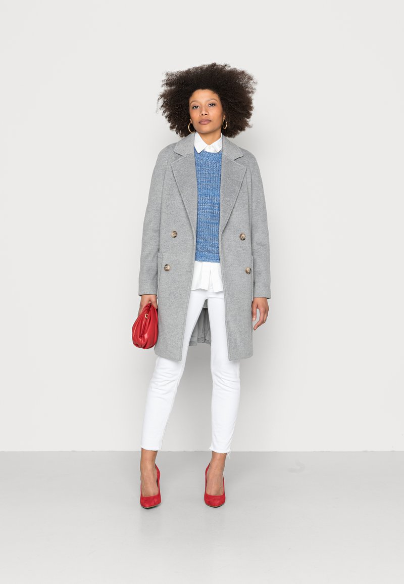 Damen Strickjacken | Opus PADMY MOULINÉ Strickpullover like water/blau - ZP91570 Damen Strickjacken | Opus PADMY MOULINÉ Strickpullover like water/blau - ZP91570