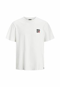 RUNDHALS - T-shirt print - cloud dancer
