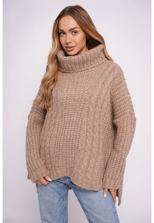 UNI  - Strickpullover - karmel