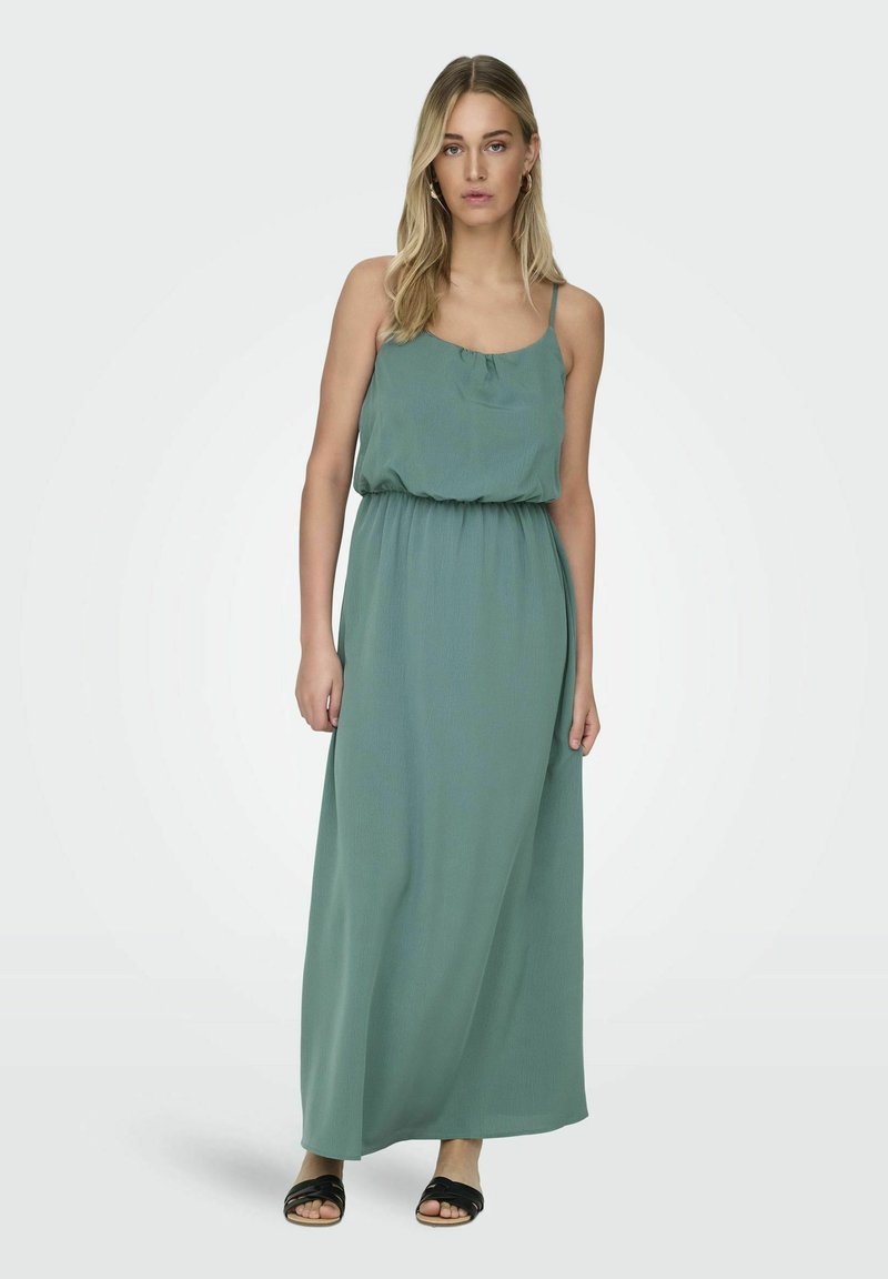 ONLY NORMAL GESCHNITTEN - Maxi ruha - blue spruce