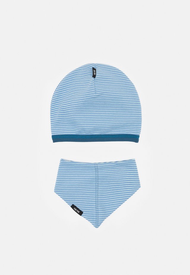 MINI BEANIE SCARVE SET UNISEX - Schal - nautic sky