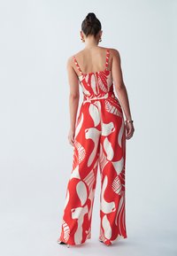 ST MRLO WAVE BODICE - Top - red abstract