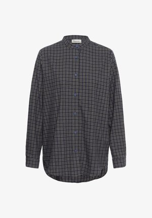 My Essential Wardrobe, MWLENNIE SHIRT - Blúzka so zapínaním na gombíky - dark sapphire blue check