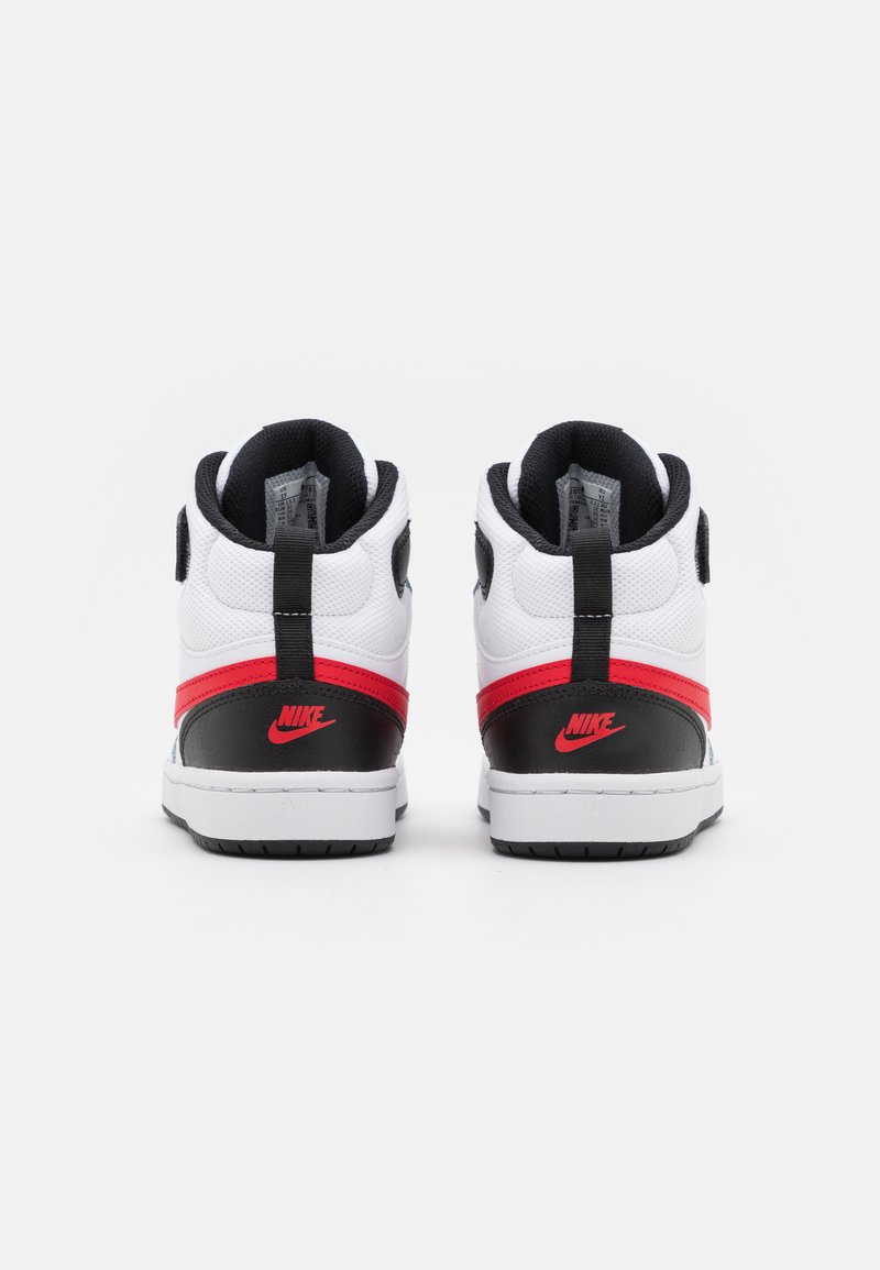 Nike Sportswear Court Borough Mid 2 Unisex High Top Trainers White University Red Black Multi Coloured Zalando Co Uk Nike Sportswear Court Borough Mid 2 Unisex High Top Trainers White University Red Black Multi Coloured Zalando Co Uk