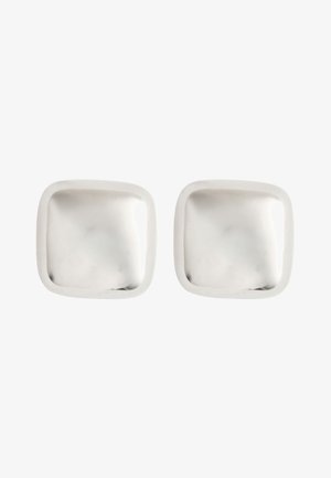 Next, SQUARE STUD EARRINGS . - Earrings - silver-coloured