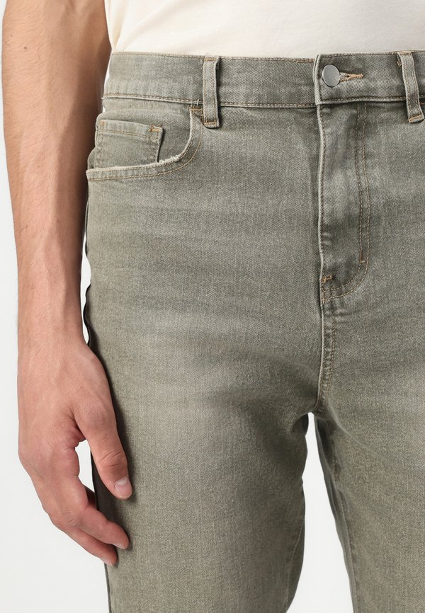 Slim fit jeans - olive wash4