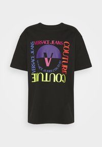 Versace Jeans Couture Triko s potiskem - black