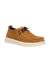 HEYDUDE Wally NXT Moc - Slip-On Schuhe - Chaussures à lacets - spice brown