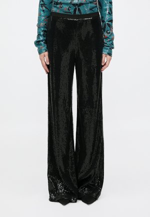 ADELINA PANTS - Broek - black