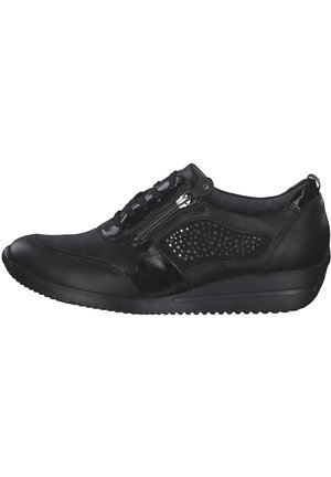 Waldläufer Casual lace-ups - schwarz lack