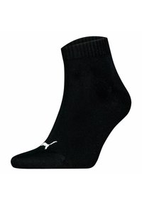 Puma UNISEX QUARTER 12ER PACK LOGO - Calze - schwarz