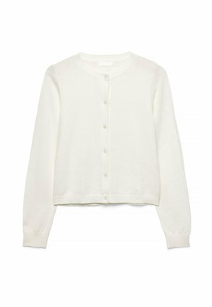 NA-KD, FINE KNITTED CARDIGAN - Kardigán - offwhite