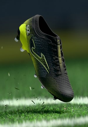 Joma GOL - Kõva pinnase jalgpallisaapad - black/fluor yellow