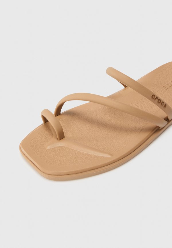 MIAMI - T-bar sandals - milk chocolate2