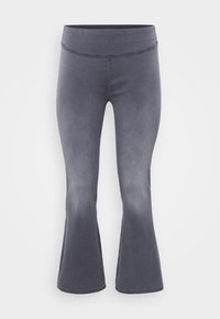 CARAUGUSTA MID WAIST FLARED  - Trousers - grey denim