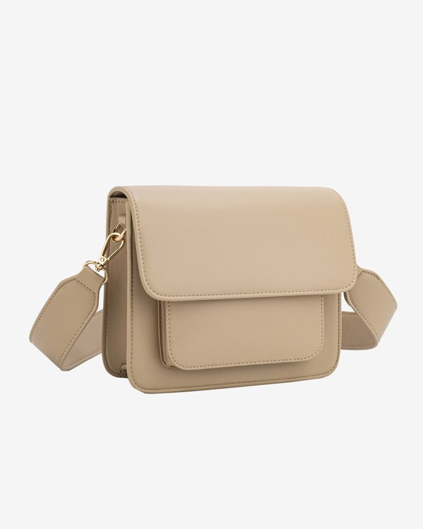 CAYMAN POCKET SOFT STRUCTURE - Cross body bag - light taupe2