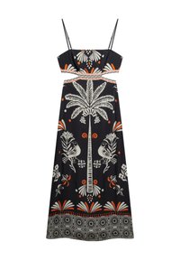 Superdry & Co STATEMENT CUT-OUT - Vestido informal - jungle fever black