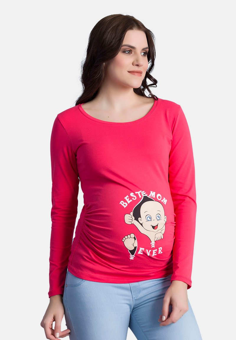 M.M.C. Langarmshirt - koralle