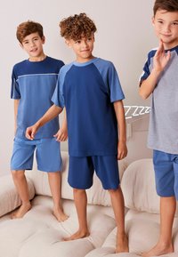 Next - 3 PACK REGULAR FIT - Pyžamo - blue Miniatúrny obrázok 1