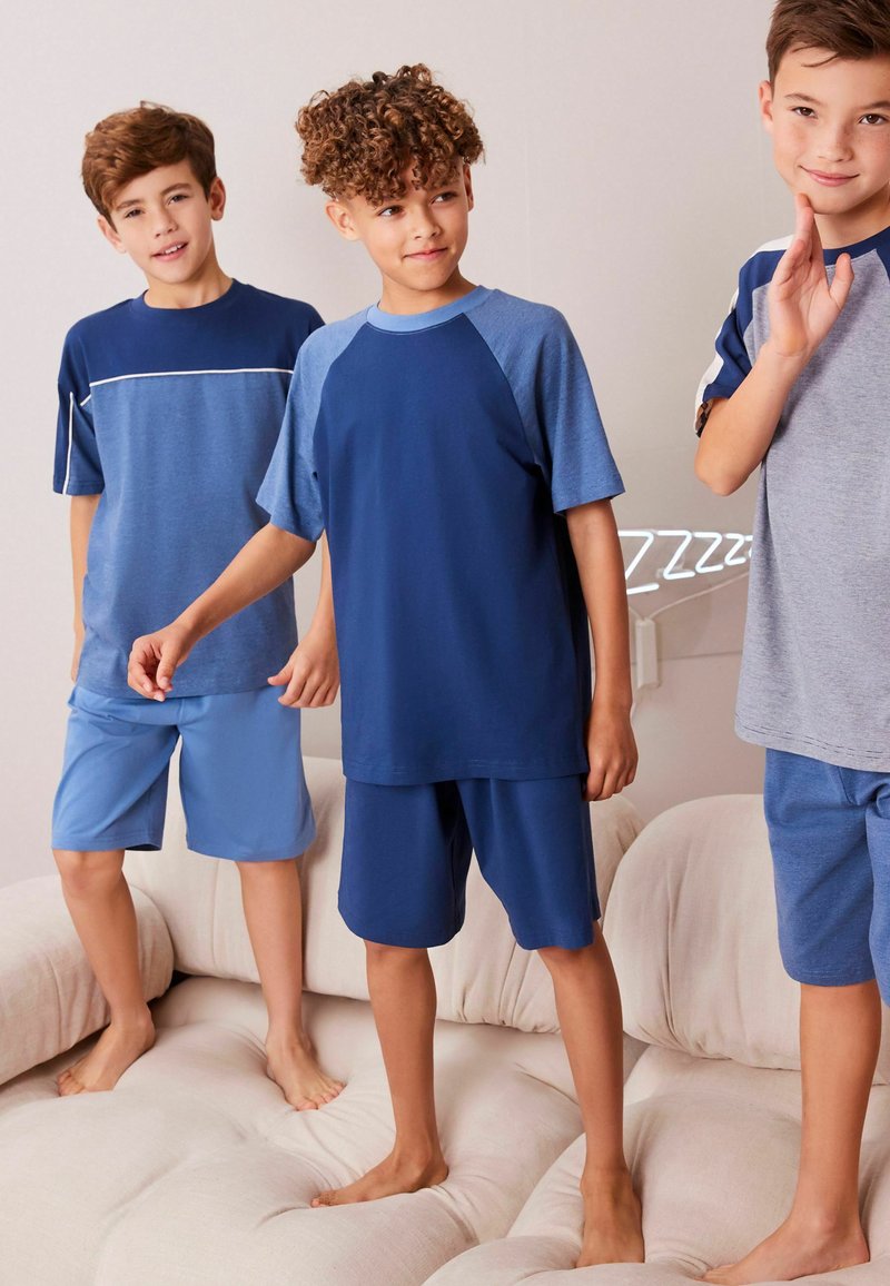 Next - 3 PACK REGULAR FIT - Pyjamas - blue, Förstora