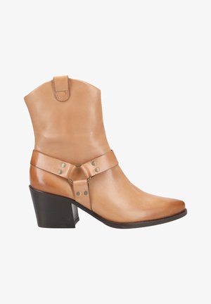 Paul Green, Cowboy/biker ankle boot - braun