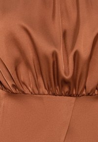 adL SHIRRED  - Camicetta - camel