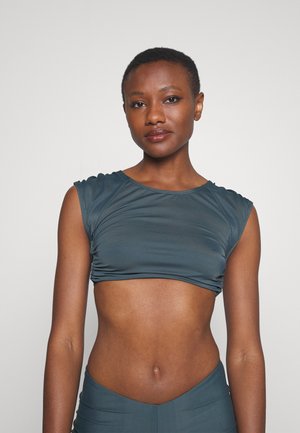 We Are We Wear LUCY SLEEVE  - Horní díl bikin - charcoal