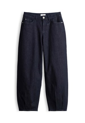 OPUS, MID RISE - Wide leg - rinsed blue