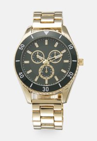 UNISEX - Horloge - gold-coloured/green