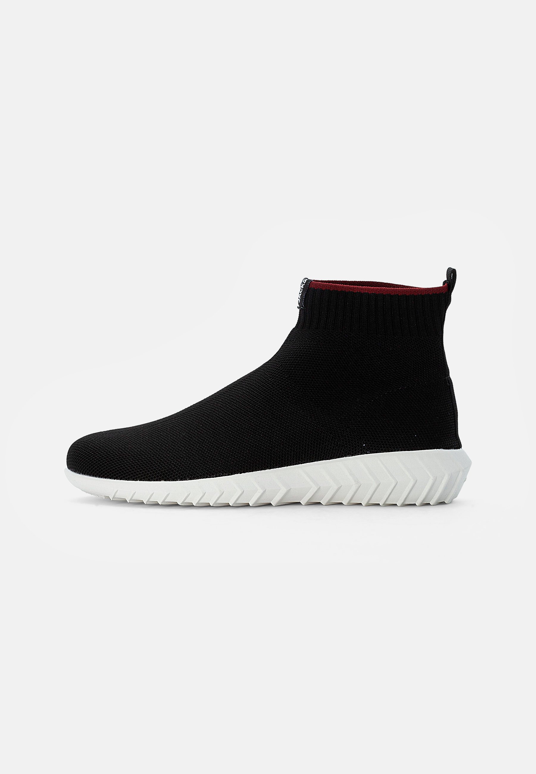 Jack \u0026 Jones SNEAKER - Sneakers hoog - black/Zwart - Zalando.nl