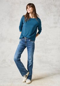 Cecil U-BOOT-AUSSCHNITT - Longsleeve - blau