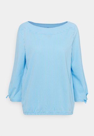Langærmet T-shirt - blue