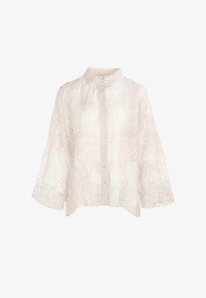 usha, Hemdbluse - beige