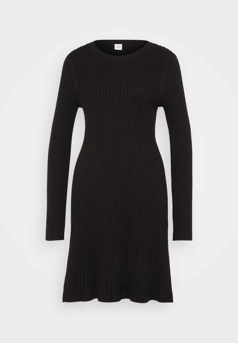 GAP Gebreide jurk zwart GAP Gebreide jurk zwart