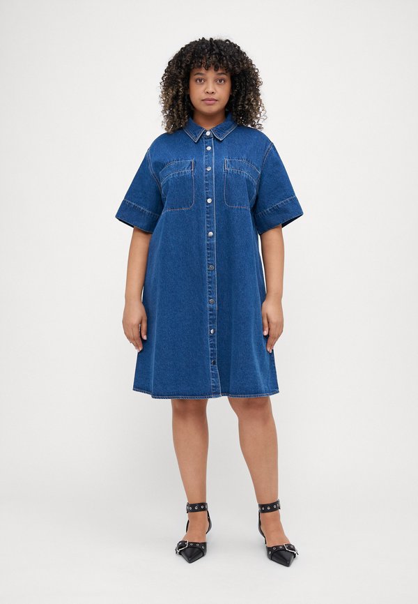 VMCMIGGA SHIRT DRESS - Denim dress