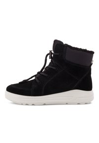 ECCO - URBAN SNOWBOARDER SL GTX - Talvisaappaat - black Pienoiskuva 1