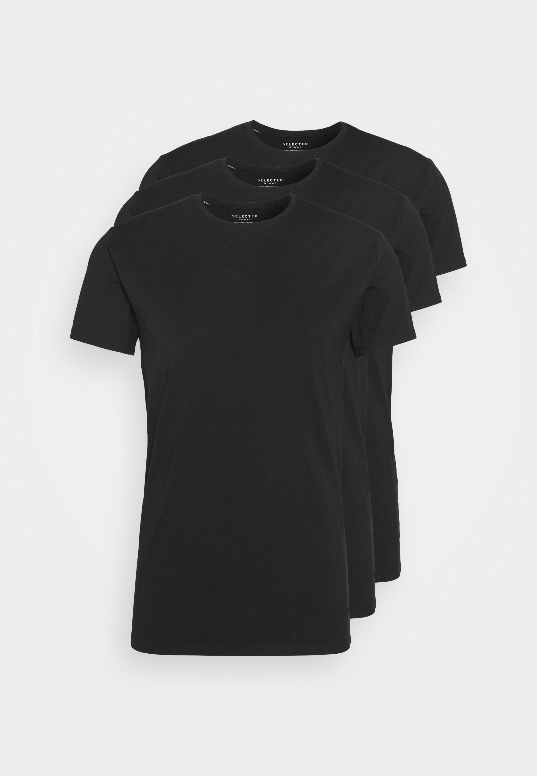 Black scallop t shirt Clearance
