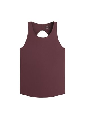 OYSHO, CROSS-BACK MODAL T-SHIRT 32962292 - Débardeur - burgundy