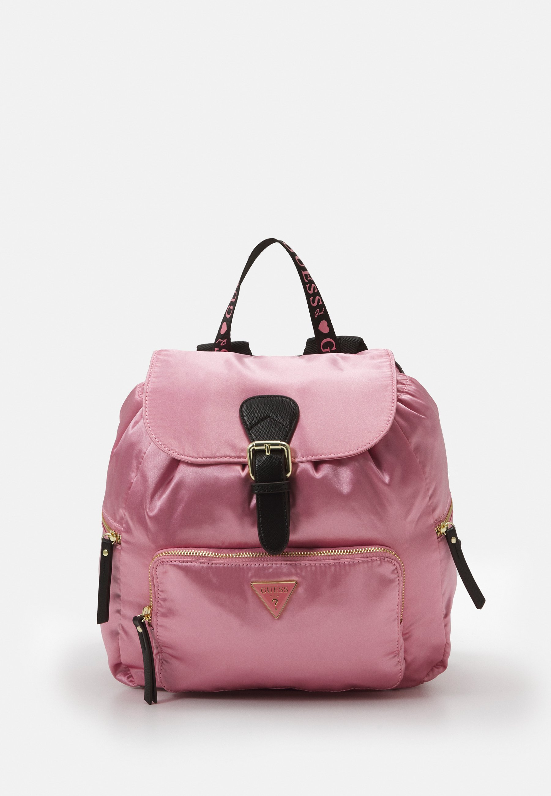 light pink guess backpack