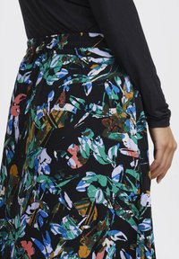 ICHI IHKate - Falda De Tubo - Leopard Jacquard/marrón